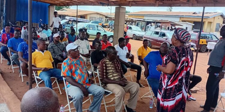 South Tongu MCE Engages Transport Operators and Artisans to Strengthen Community Dialogue
