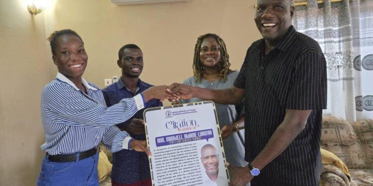 NUTSA Honours South Tongu MP Maxwell Lukutor for Outstanding Support to Students