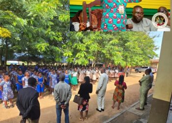 DCE, MP, and Education Director Unite to Inspire BECE Candidates in South Tongu