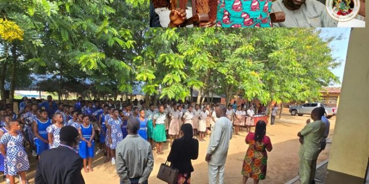 DCE, MP, and Education Director Unite to Inspire BECE Candidates in South Tongu