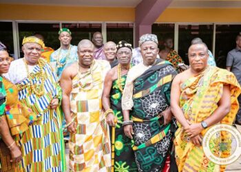 Volta Regional Minister Engages Chiefs, Outlines Bold Development Vision