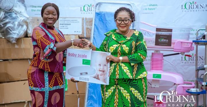 Lordina Foundation Boosts Healthcare in Techiman North with Medical Supplies