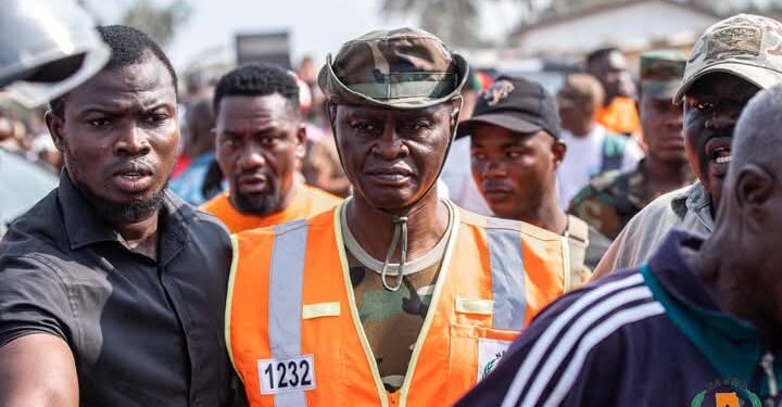 NADMO Joins President Mahama to Launch Blekusu Sea Defence Phase II at Agavedzi
