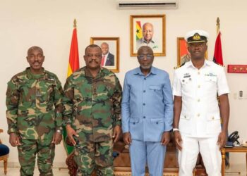 GMA Boss Pays Courtesy Call on Chief of Defence Staff