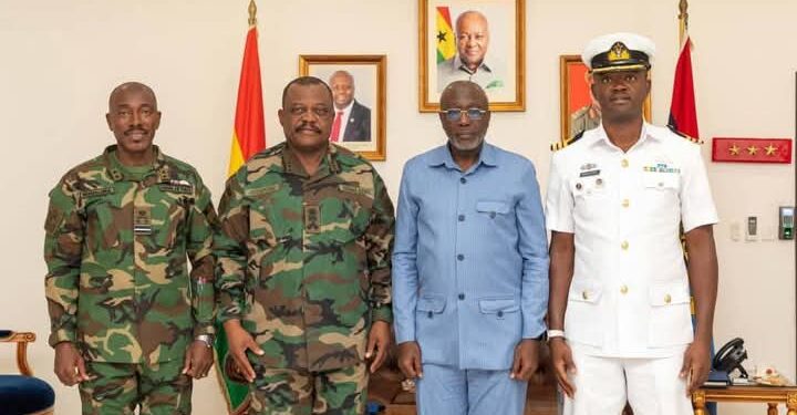 GMA Boss Pays Courtesy Call on Chief of Defence Staff