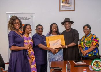 ICED & ISSER Pay Courtesy Call on Local Government Minister