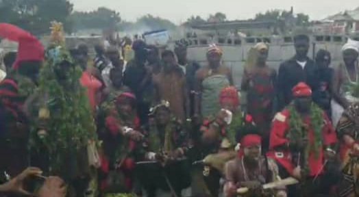 Ada Asafos Return in Style Ahead of Grand Asafotufiami Durbar