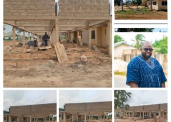 Hon. Agbanyo Appeals for Support as Adutor Health Project Advances