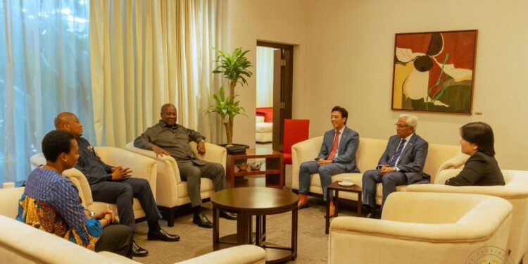 Mahama Lands in Singapore to Unlock Billion-Dollar Deals for Ghana