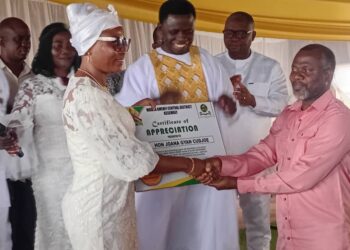 Amenfi Central MP Honoured for Exceptional Contributions to Local Development
