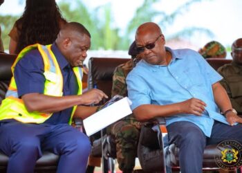 Mahama Cuts Sod for Major Road Redevelopment Under Big Push Project in Volta Region