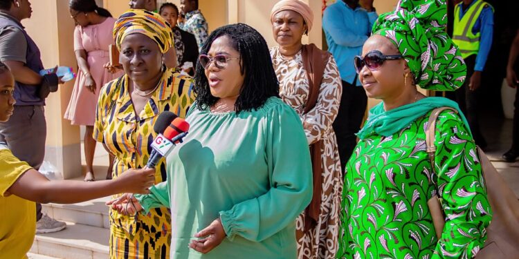Gender Ministry Monitors School Feeding Program at Gbawe Cluster of Schools