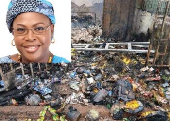 Salaga-South MP Visits Fire Disaster Victims, Pledges Support