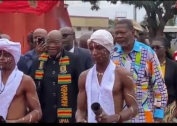 King Tackie Meets Jacob Zuma: A Symbol of African Unity