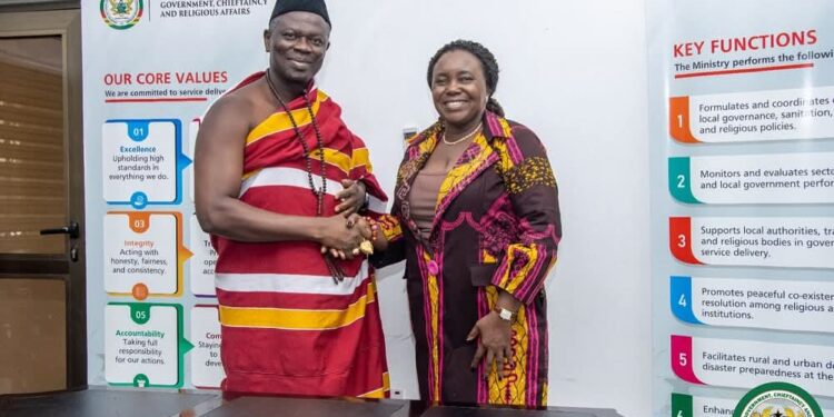 Deputy Minister Honours Queenmothers, Reaffirms Support for Traditional Leaders