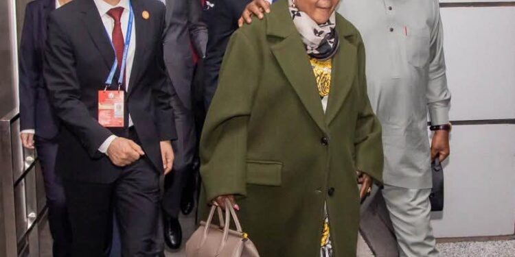 Prez. Mahama Arrives in Beijing for Global Leaders’ Meeting on Women