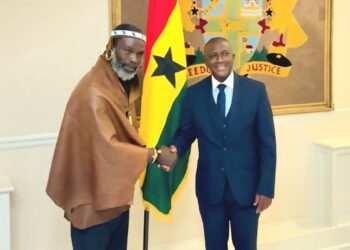 Pan-African Leader Maponga Joshua Meets Ghana High C’ssion in UK.