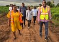 MP, DCE Inspect Progress on Mafi-Avedo–Dabala Junction Road Project