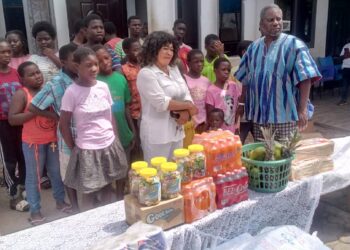 Nana Hemaa Nhyira Frimpong Celebrates Birthday With Orphanages At Nungua