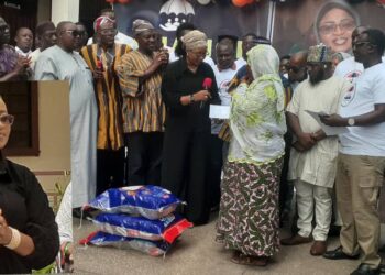 Hajia Farida Jajah Extends Support to Widows and Elderly Women in Ayawaso North