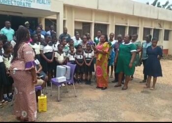 HPV Vaccination Behins in South Tongu
