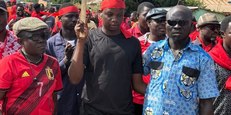 Salaga Youth Protest Over Poor Services, Demand Urgent Action