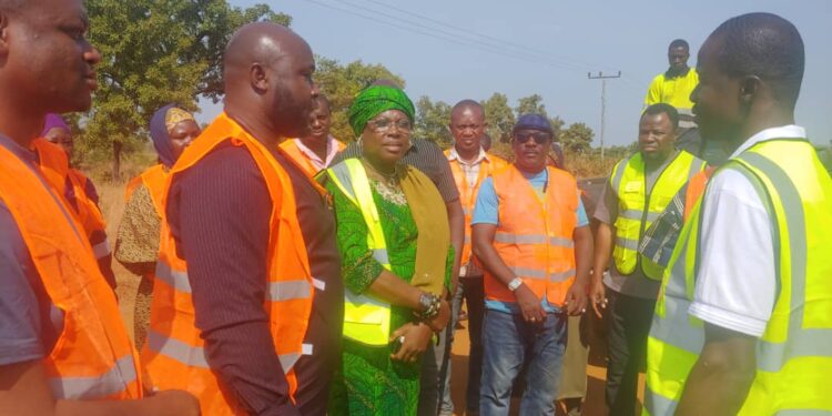 Salaga South MP Cuts Sod for Sawaba No.1–Abromase Road Project