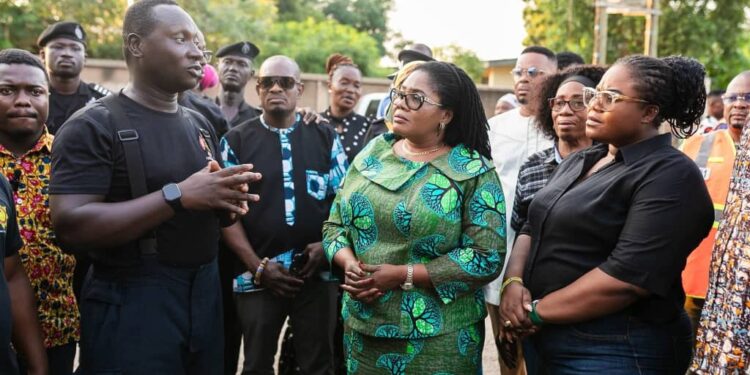 Gender Minister Visits Dansoman Fire Victims, Assures Support