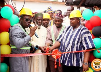 Ayawaso North MP Cuts Sod for Construction of Inner Drains