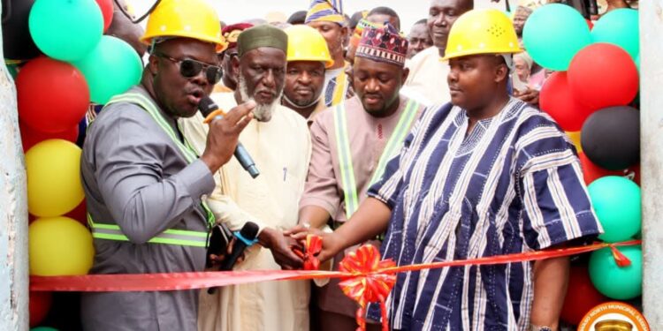 Ayawaso North MP Cuts Sod for Construction of Inner Drains