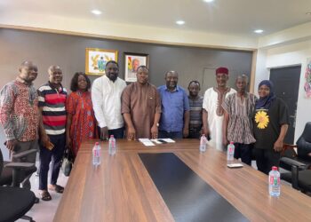 Ayawaso North NPP Executives Pay Courtesy Call on Deputy Tourism Minister