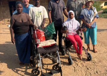 Hlevi–Toklokpo AM Supports Pupil with Mobility Challenges