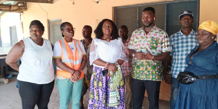 MP C’ssions Waste Lines Project in Lakpanaa