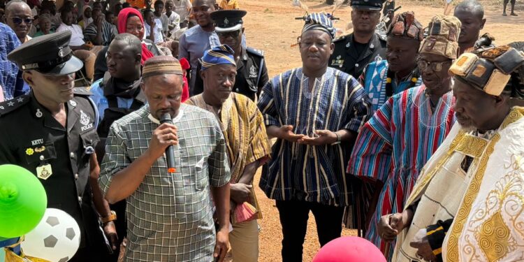 Partnership for Peace: Coginta Ghana C’ssions Community Police Post and Peace Centre in East Gonja