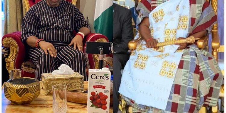 Eze Ihenetu Salutes Ooni of Ife for Honouring Prez. Mahama with Yoruba Title
