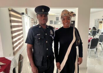Amenfi Central MP Visits Former District Police Commander in Upper West Region
