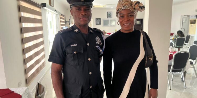 Amenfi Central MP Visits Former District Police Commander in Upper West Region