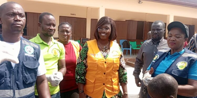 Biakoya MP Leads Health Team to Contain Ringworm Outbreak at CK Korfe School