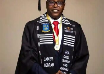 Rev. James Debrah Earns Second Degree in Leadership and Governance