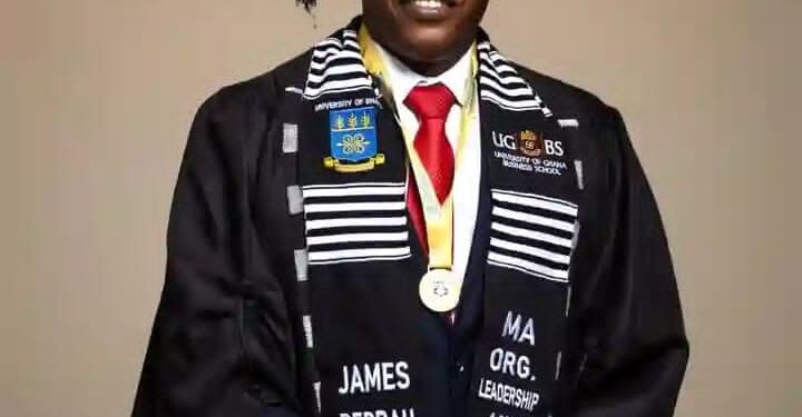 Rev. James Debrah Earns Second Degree in Leadership and Governance