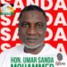 NDC Expels Umar Sanda for Contesting Ayawaso East By-Election as Independent