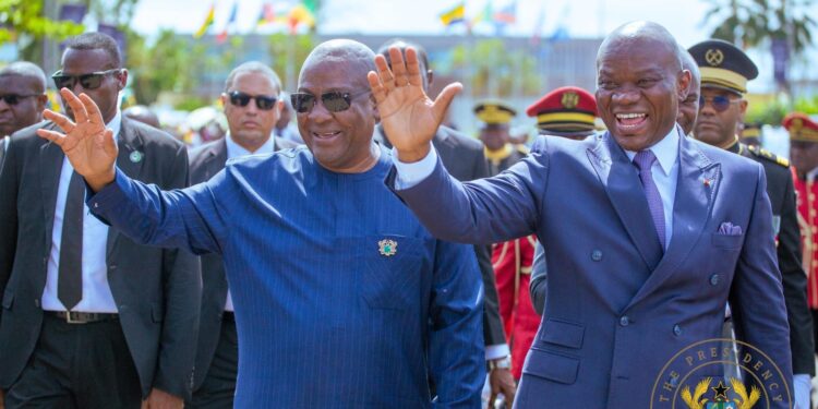 Mahama Pushes Digital Growth Agenda at Gabon Forum