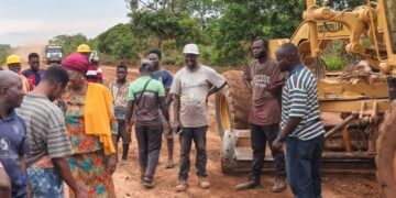 Hajia Zuwera Inspects Progress of Bimbilla–Salaga Road Project