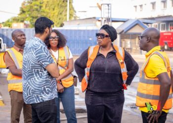 GFZA Assures Melcom of Support After Tema EPZ Warehouse Fire