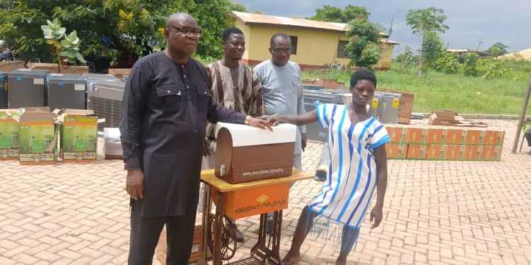 Nkwanta North Assembly Supports Over 165 Persons with Disabilities with Cash, Livelihood Items