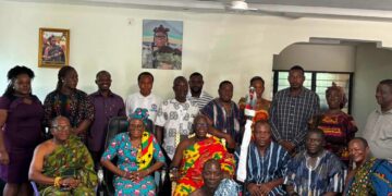 South Tongu DCE Engages Vume Chiefs on Development Needs