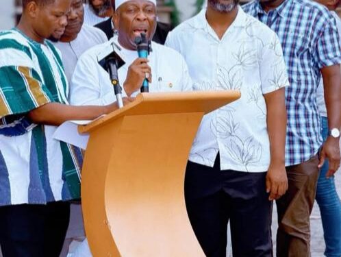 Baba Jamal Supports 363 SHS Freshers in Ayawaso East