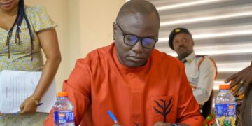 Ayawaso West MCE Michael Mensah Inaugurated Into Municipal Health Committee