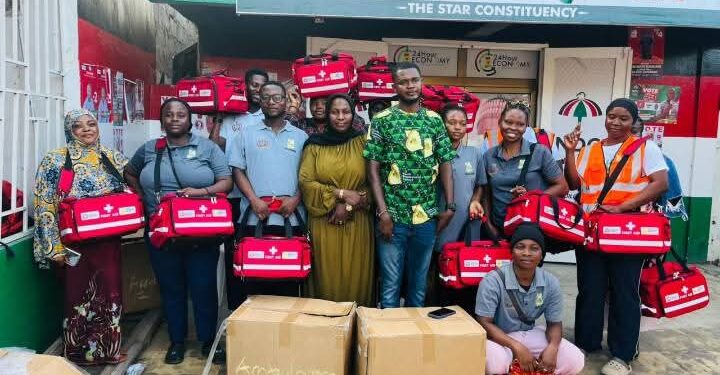 YOUTH WING EQUIPS YEA COMMUNITY FIRST RESPONDERS WITH FIRST AID KITS
