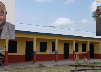 Kadjebi MP, DCE Commission School Block and CHPS Compound